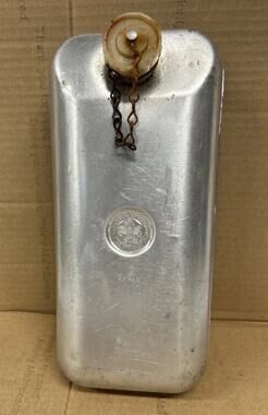 Vintage REGAL BOY SCOUTS Canteen Aluminum 1-1/2 Qt Water Bottle Camping Hiking